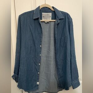 Frank & Eileen Denim Blue Shirt Jacket